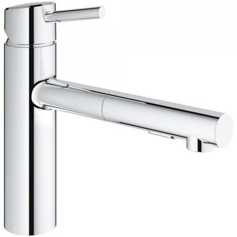 Bucatarie - Grohe Concetto Baterie chiuveta bucatarie monocomanda cu dus extractibil, crom