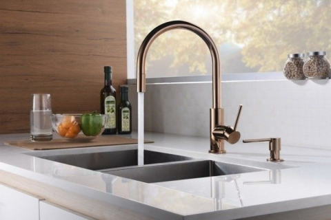 Grohe Cosmopolitan Dozator sapun lichid, cupru (warm sunset) [1]