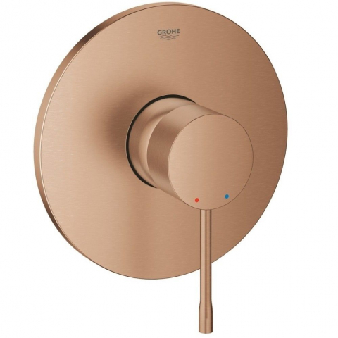 Baterii cada - Grohe Essence Baterie dus monocomanda incastrata, cupru mat (brushed warm sunset)