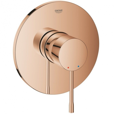 Baterii cada - Grohe Essence Baterie dus monocomanda incastrata, cupru (warm sunset)