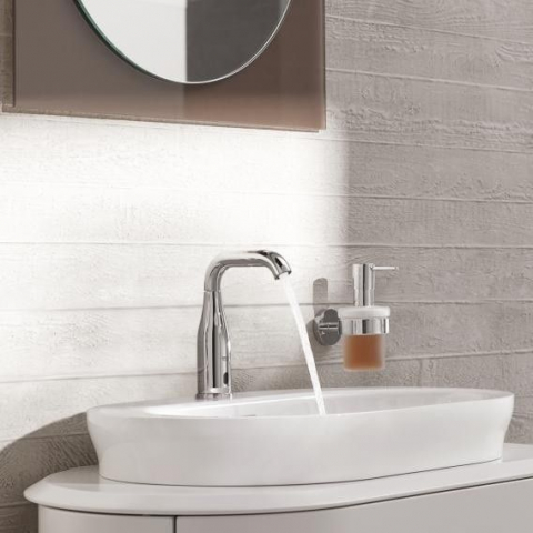 Grohe Essence E Baterie lavoar electronica cu infrarosu, baterie 6V, fara mixare apa, senzor bidirectional [1]