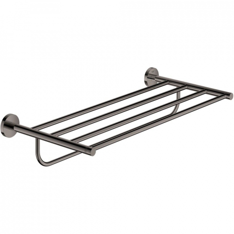 Cuiere si suporturi prosoape - Grohe Essentials Raft (etajera) prosop baie 55 cm, antracit (hard graphite)