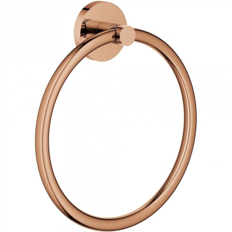 Cuiere si suporturi prosoape - Grohe Essentials Suport prosop baie inel, cupru (warm sunset)