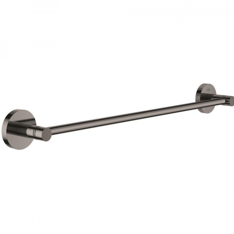Cuiere si suporturi prosoape - Grohe Essentials Suport prosop baie tip bara 45 cm, antracit (hard graphite)