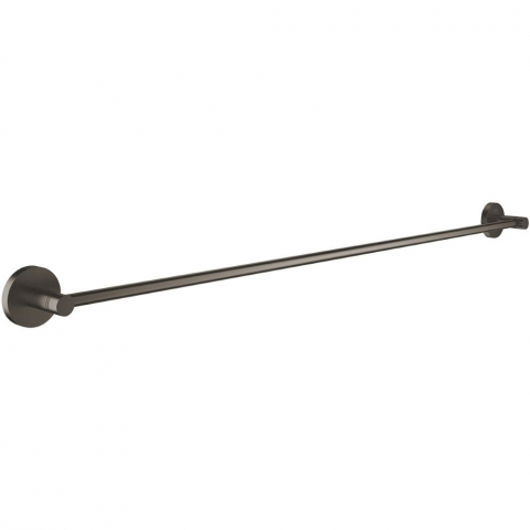 Cuiere si suporturi prosoape - Grohe Essentials Suport prosop baie tip bara 80 cm, antracit mat (brushed hard graphite)