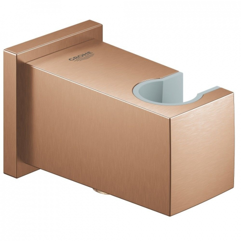 Seturi de dus - Grohe Euphoria Cube Cot de iesire cu suport para dus, cupru mat (brushed warm sunset)