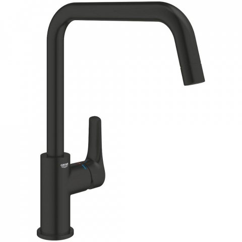 Bucatarie - Grohe Eurosmart Baterie bucatarie monocomanda inalta, negru mat