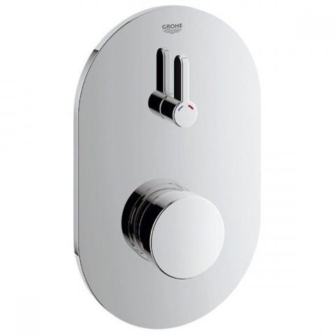 Baterii baie - Grohe Eurosmart Cosmopolitan T Baterie dus cu inchidere automata cu mixare, incastrata