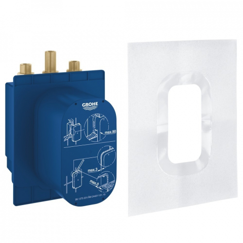 Grohe Eurosmart Cosmopolitan T Corp incastrat pentru baterie de dus cu inchidere automata [1]