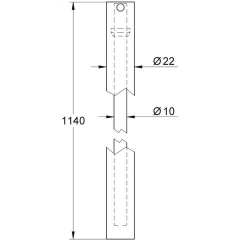 Grohe Extensie bara dus cu 15 cm [1]