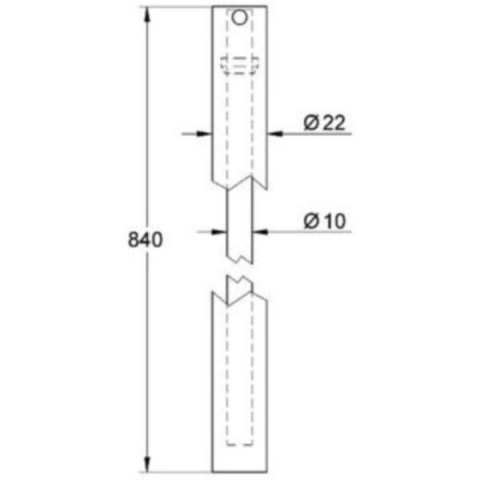 Grohe Extensie bara dus, minus 15 cm fata de original [1]