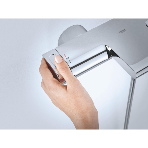 Grohe Grohtherm baterie cadă-duș perete da crom 34174001 [4]