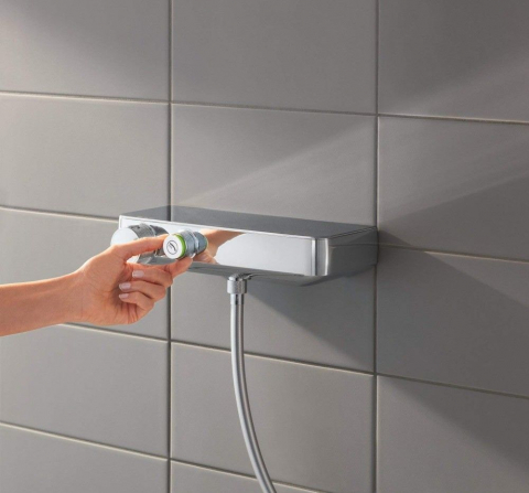 Grohe Grohtherm SmartControl Baterie dus cu termostat si set de dus, bara de sustinere H60 cm [2]