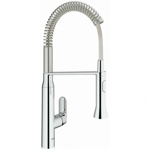 Bucatarie - Grohe K7 Baterie chiuveta bucatarie monocomanda cu dus extractibil, crom