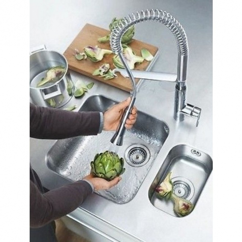 Grohe K7 Baterie chiuveta bucatarie monocomanda cu dus extractibil, crom [3]