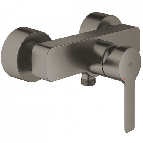 Baterii baie - Grohe Lineare Baterie dus monocomanda, antracit mat (brushed hard graphite)
