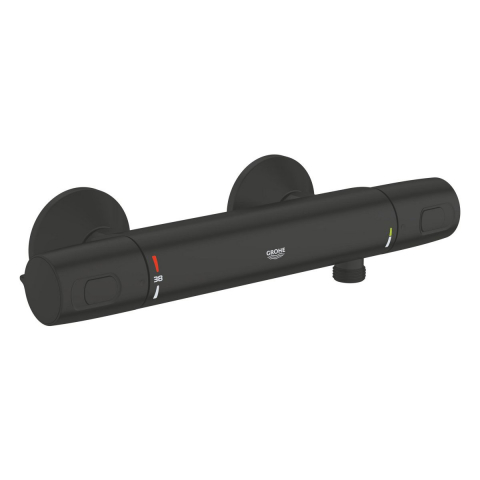Baterii baie - Grohe Precision baterie de duș perete da negru 1022172432