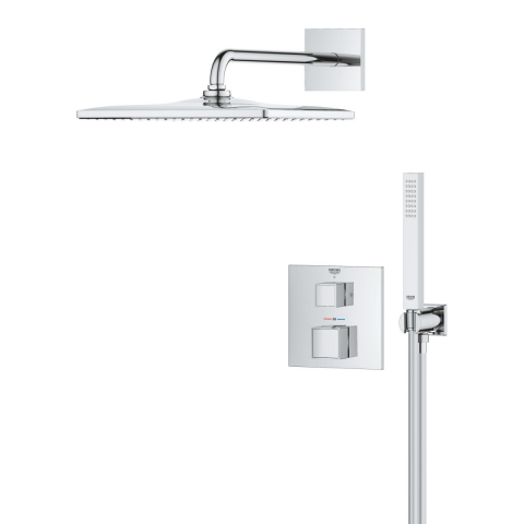 Grohe Precision Cube set de duș ascuns cu termostat da crom 34879000 [2]