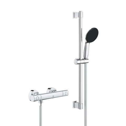 Baterii baie - Grohe Precision Get baterie de duș perete da StarLight Chrome 34856000