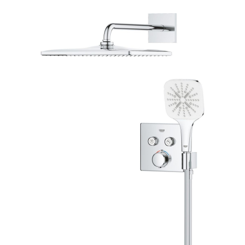 Grohe Precision Smartcontrol set de duș ascuns cu termostat da crom 34876000 [3]