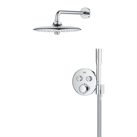 Grohe Precision Smartcontrol set de duș ascuns cu termostat da crom 34878000 [2]