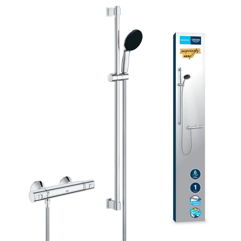 Grohe Precision Start baterie de duș perete da StarLight Chrome 34854001 [2]