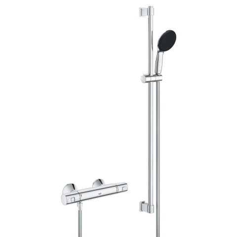 Baterii baie - Grohe Precision Start baterie de duș perete da StarLight Chrome 34854001