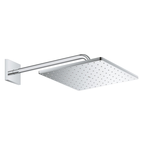 Grohe Rainshower cap de duș cu braț 31x31 cm pătrat StarLight Chrome 26563000 [2]
