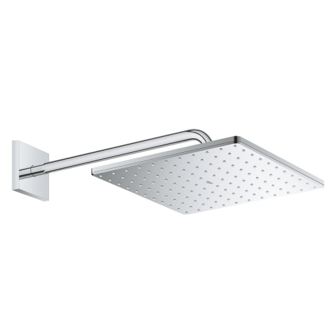 Sisteme de dus - Grohe Rainshower cap de duș cu braț 31x31 cm pătrat StarLight Chrome 26563000