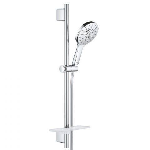 Sisteme de dus - Grohe Rainshower Eco 9.5 SmartActive 130 Set dus cu bara 60 cm si savoniera, crom