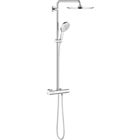 Sisteme de dus - Grohe Rainshower set de duș perete cu termostat da StarLight Chrome 27968001