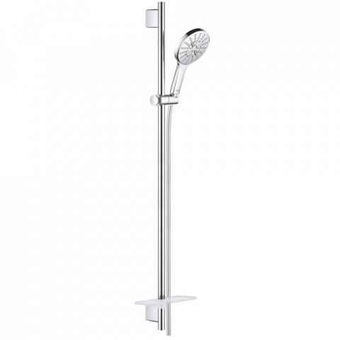 Sisteme de dus - Grohe Rainshower SmartActive 130 Set dus cu bara 90 cm si savoniera, crom