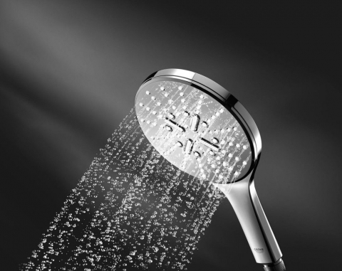 Grohe Rainshower SmartActive 150 Set dus cu bara 90 cm si savoniera, crom [4]
