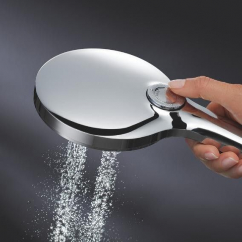 Grohe Rainshower SmartActive 150 Set dus cu bara 90 cm si savoniera, crom [5]