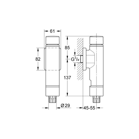Grohe Rondo set de reutilare StarLight Chrome 37349000 [1]