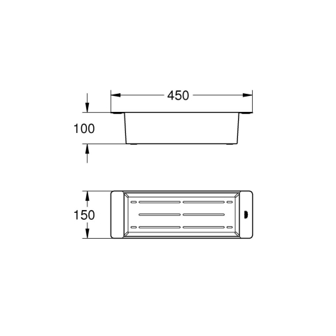 Grohe inserție scurgătoare 40852SD0 [6]