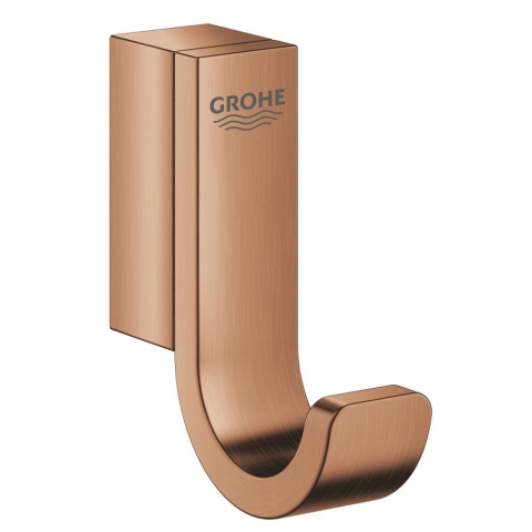 Cuiere si suporturi prosoape - Grohe Selection Cuier baie, cupru mat (brushed warm sunset)