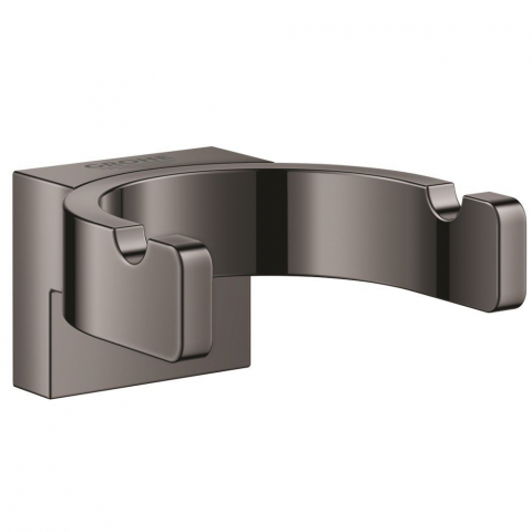 Cuiere si suporturi prosoape - Grohe Selection Cuier baie dublu, antracit (hard graphite)