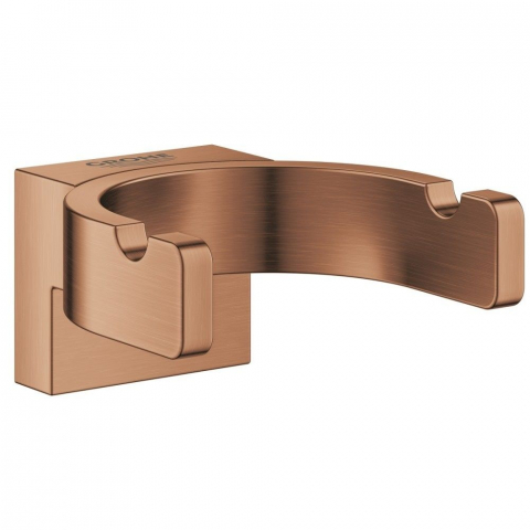 Cuiere si suporturi prosoape - Grohe Selection Cuier baie dublu, cupru mat (brushed warm sunset)