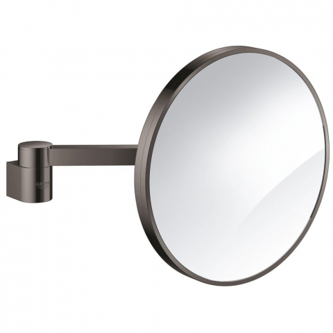 Oglinzi simple - Grohe Selection Oglinda cosmetica Ø20 cm, antracit (hard graphite)