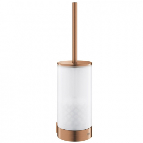 Accesorii toaleta - Grohe Selection Perie WC cu suport, cupru mat (brushed warm sunset)