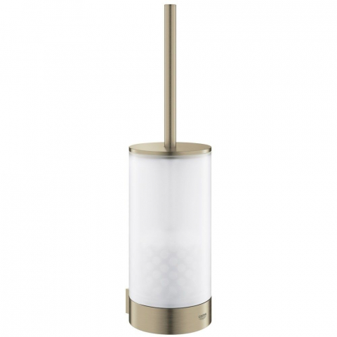 Accesorii toaleta - Grohe Selection Perie WC cu suport, nichel mat (brushed nickel)