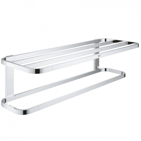 Cuiere si suporturi prosoape - Grohe Selection Raft (etajera) prosop baie, crom