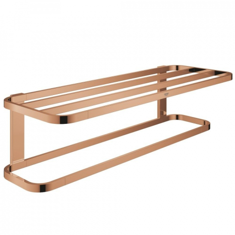 Cuiere si suporturi prosoape - Grohe Selection Raft (etajera) prosop baie, cupru (warm sunset)