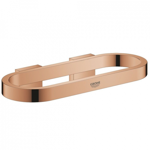 Cuiere si suporturi prosoape - Grohe Selection Suport prosop baie inel multifunctional, montaj orizontal, cupru (warm sunset)