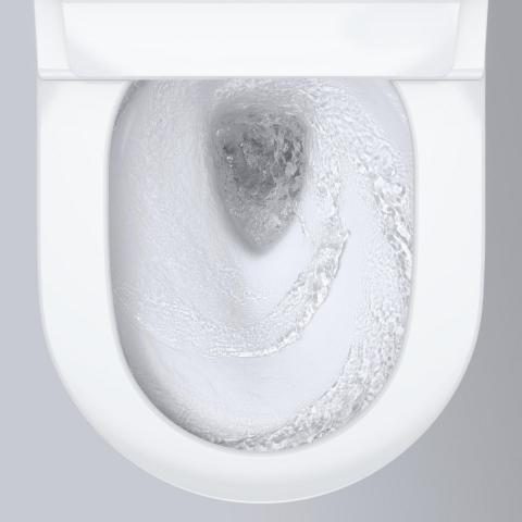 Grohe Sensia toaletă cu spălare agăţat fără margine alb 36507SH0 [7]