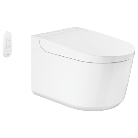 Grohe Sensia toaletă cu spălare agăţat fără margine alb 36507SH0 [3]