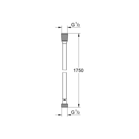 Grohe Silverflex furtun de duș 175 cm Warm Sunset 28388DA0 [1]