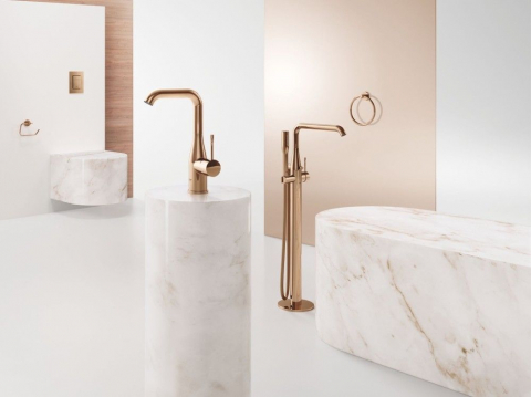 Grohe Skate Cosmopolitan S Clapeta de actionare WC Dual Flush, cupru (warm sunset) [1]