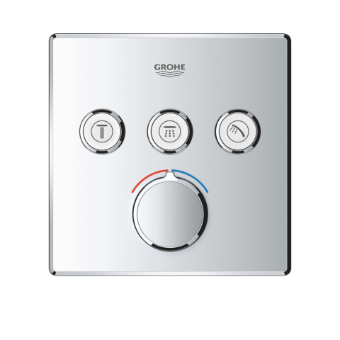 Grohe SmartControl baterie cadă-duș ascuns StarLight Chrome 29149000 [2]
